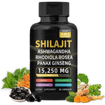 Charger l'image dans la galerie, Shilajit Premium – Résine Pure ou Capsules 8-en-1 |