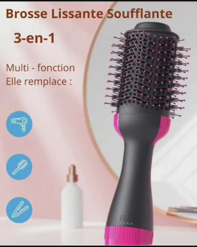 Brosse lissante soufflante Tahiti Breeze 3 en 1