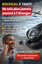 Charger l'image dans la galerie, 🎧 Écouteur Bluetooth avec fonction de traduction assistée par application
